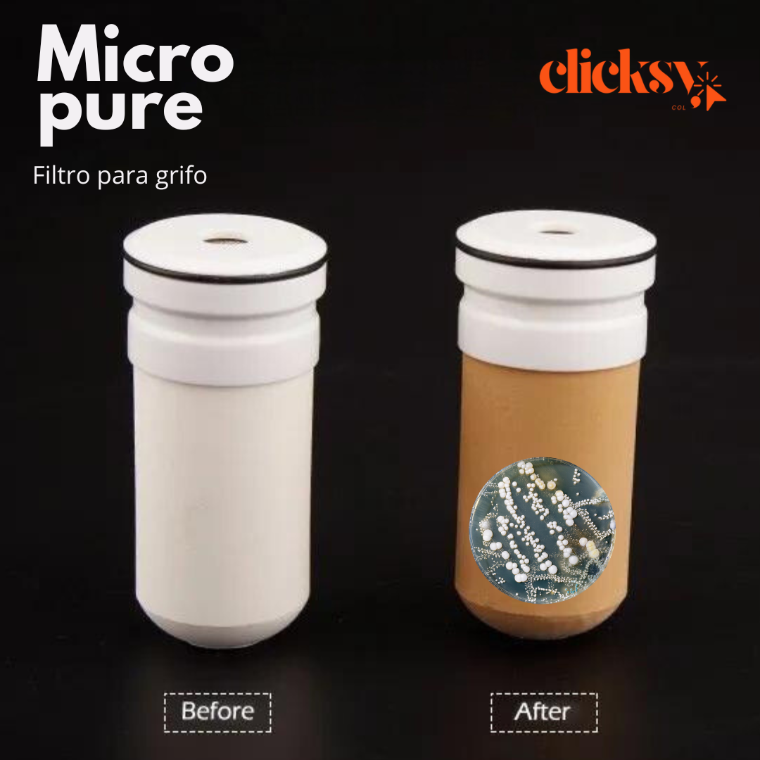 MicroPure  / Filtro de agua 7 capas para grifo