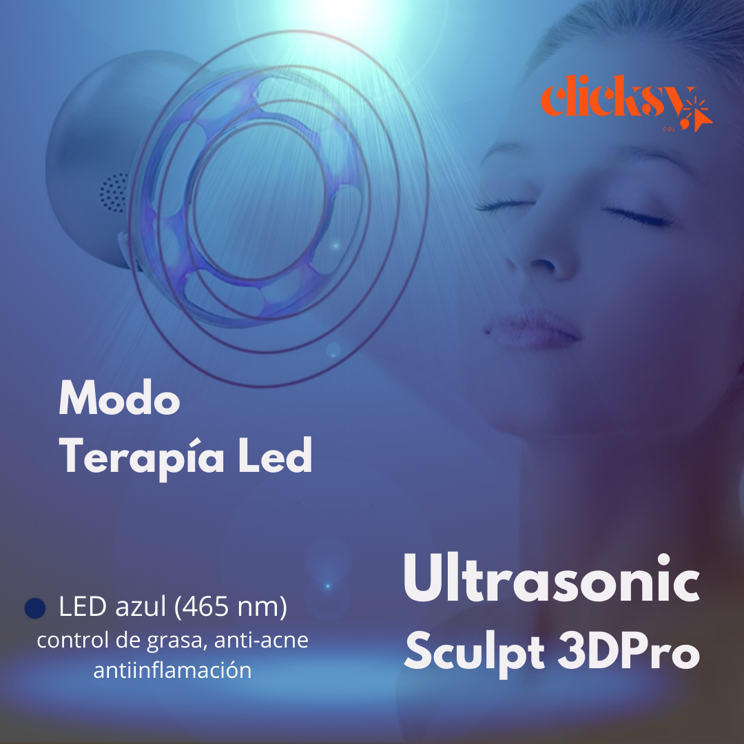 Ultrasonic Sculpt 3D Pro / Moldeador corporal, Lifting facial