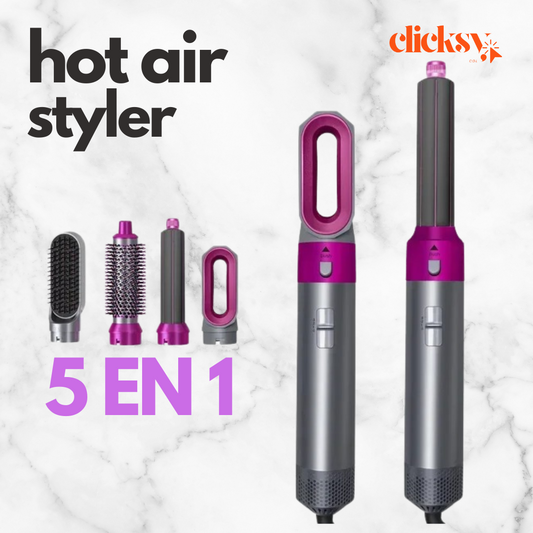 Hot Air Styler - Cepillo de aire caliente 5 en 1